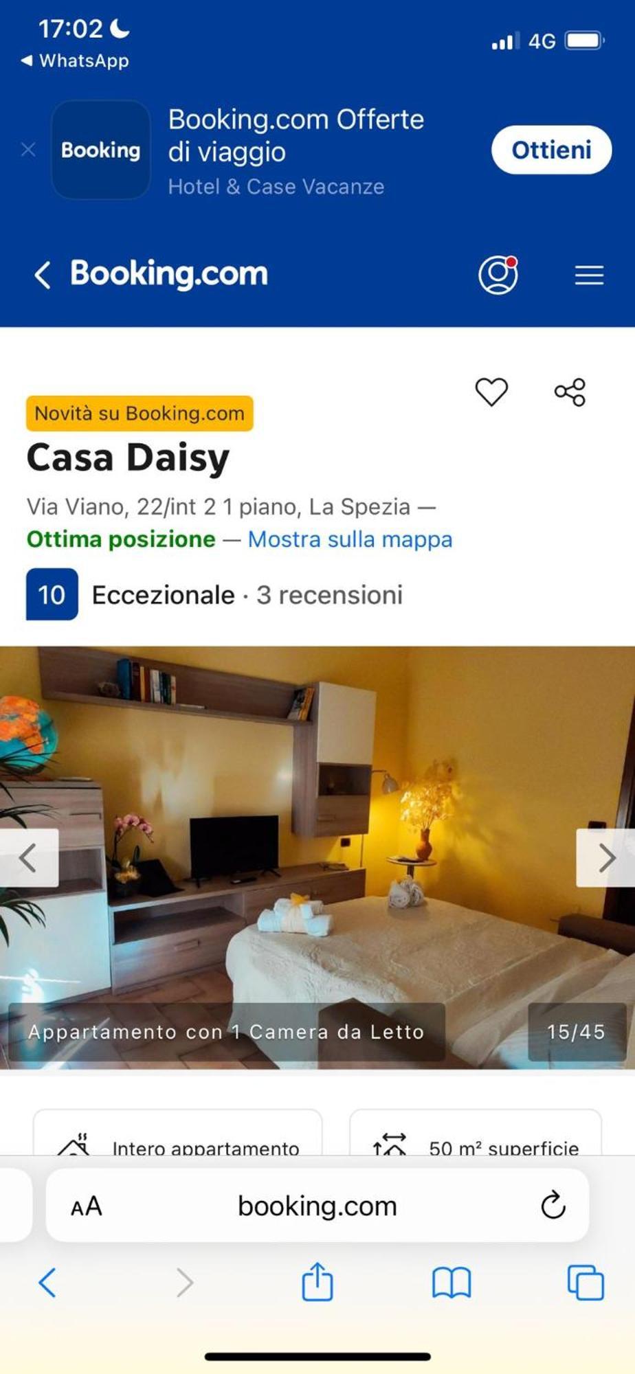 ラ・スペツィアCasa Daisyアパートメント エクステリア 写真